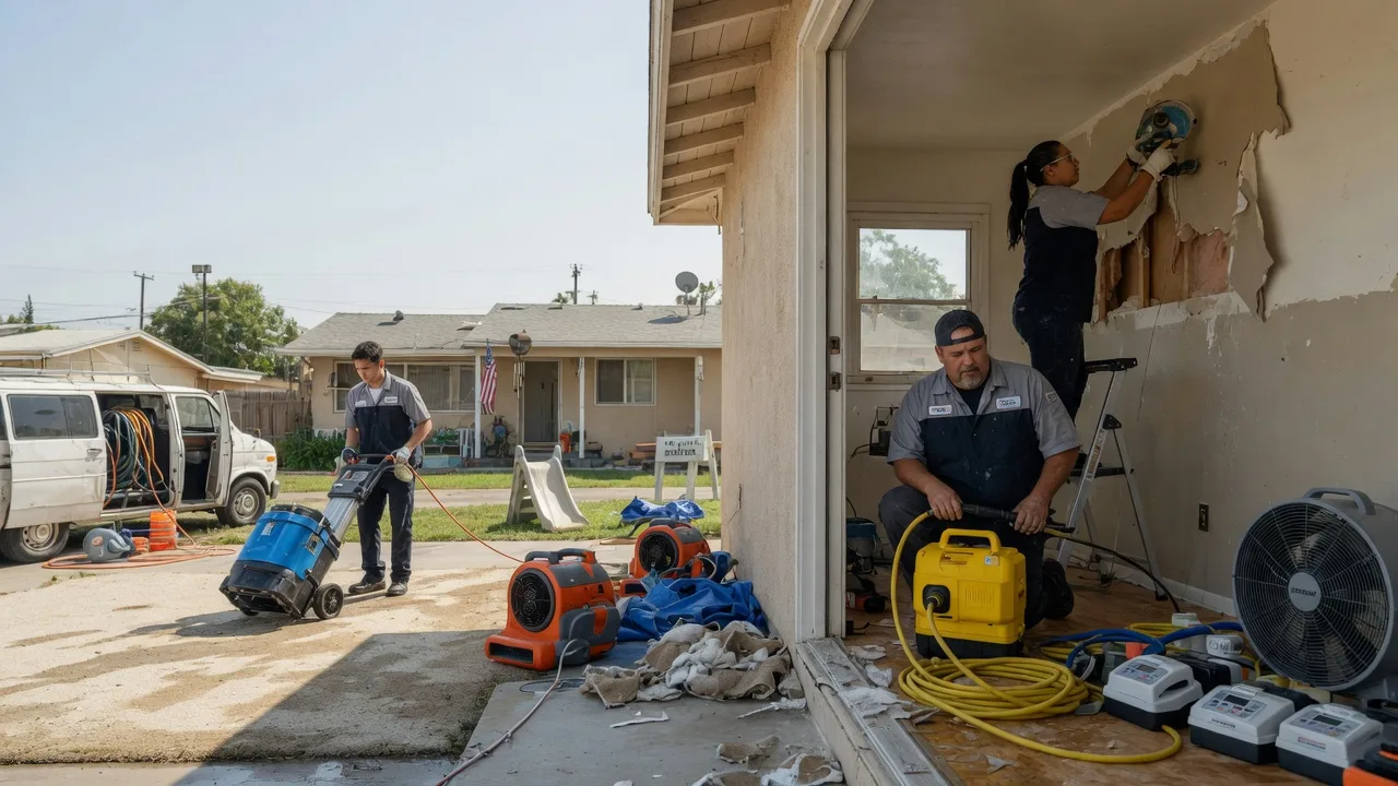 Water Damage Restoration in Conroe, TX near me